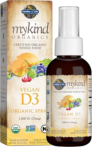 Suplemento de Planta de jardĂn de vida D3Vitamina mykind Conjunto orgánico Alimentos Vitamina D con Omegas Vegan vainilla 2 oz Liquid Spray Suplemento de Planta de jardĂn de vida D3Vitamina mykind Conjunto orgánico Alimentos Vitamina D con Omegas Vegan vainilla 2 oz Liquid Spray
