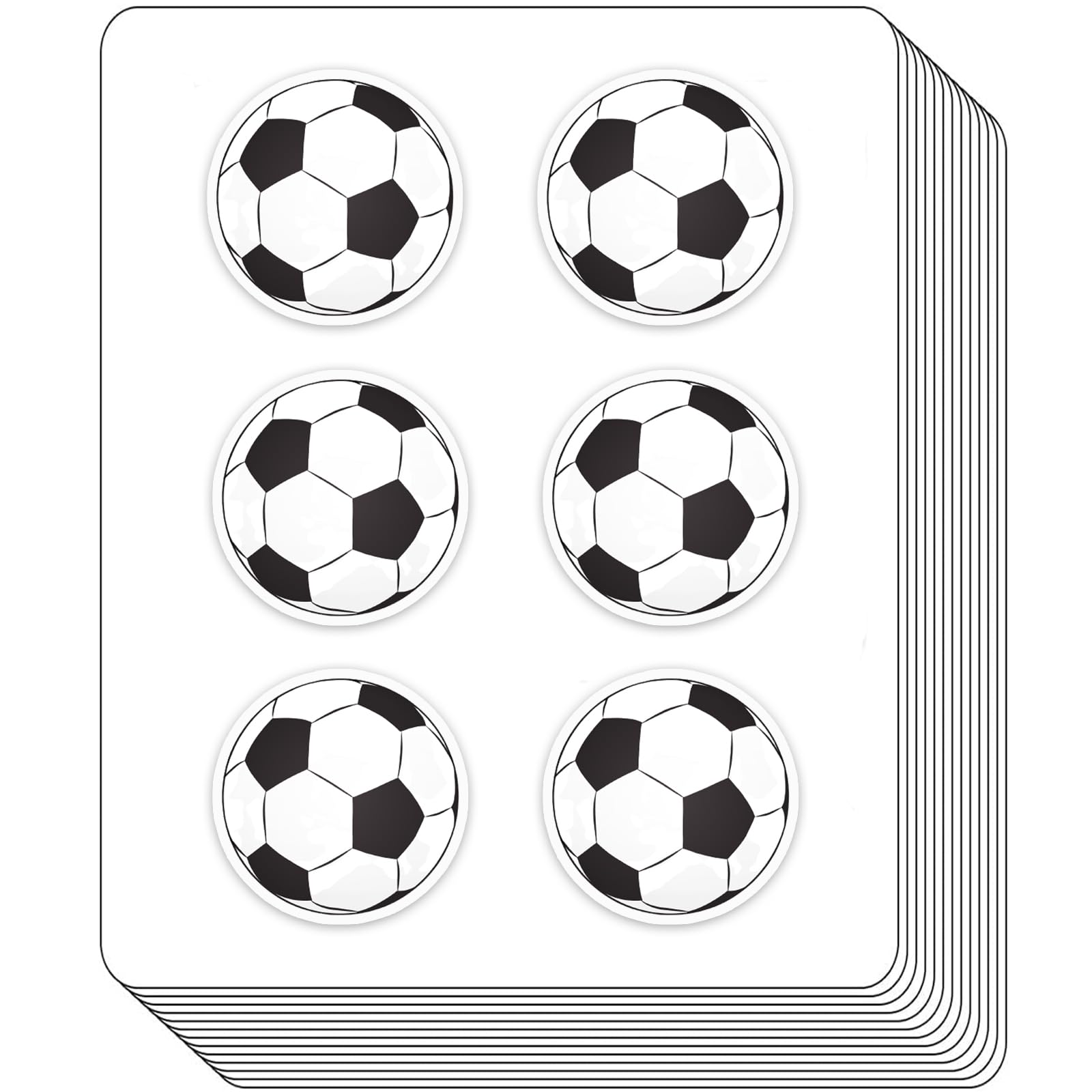 Soccer Planner Stickers-Calendars Crafting Stickers for Scrapbook Stickers,Craft Stickers,Magazine Stickers,DIY Stickers for Kids(1",200pcs)