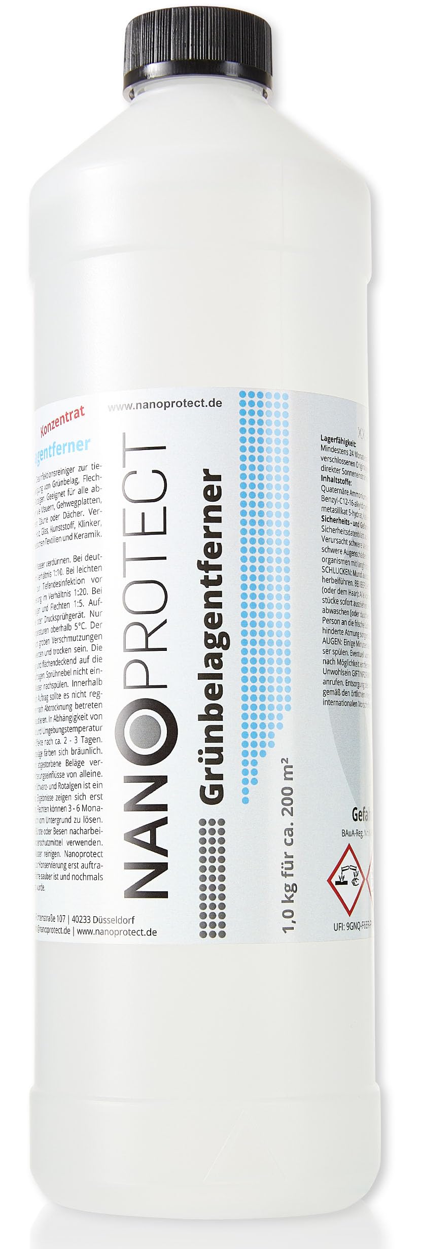 Nanoprotect Grünbelagentferner