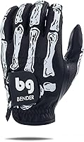 Vista 3 de BG Bender - Mens Golf Glove, Durable Mesh Golf Gloves, Unique Golf Gloves