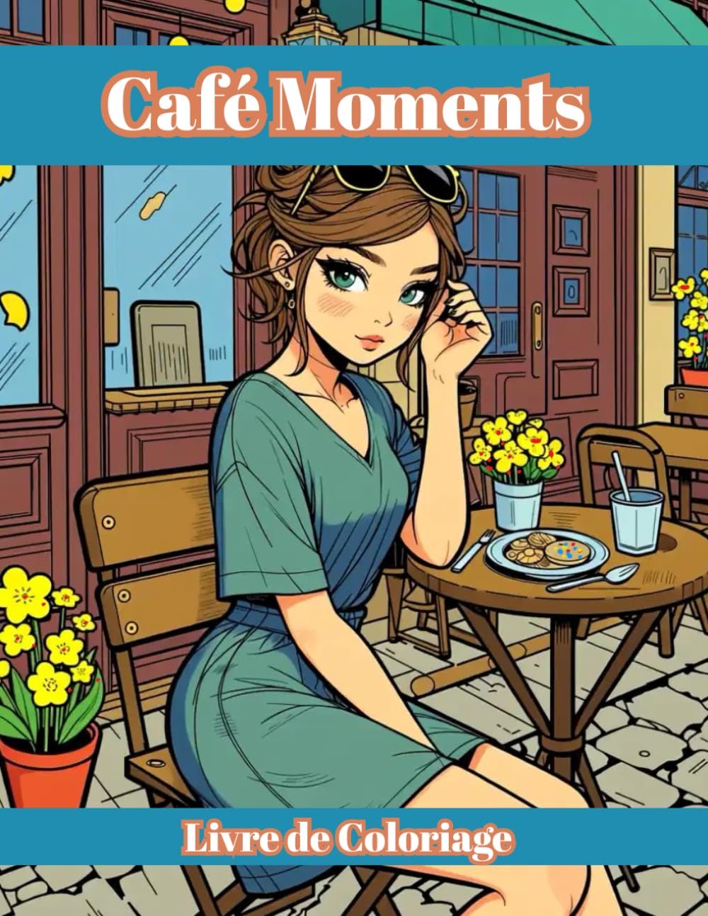 Café Moments: Scènes relaxantes pour adolescents et adultes – Anti-stress et moments créatifs