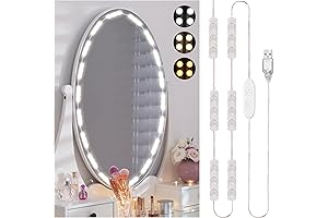 Consciot Hollywood Style LED Vanity Mirror Lights Strip