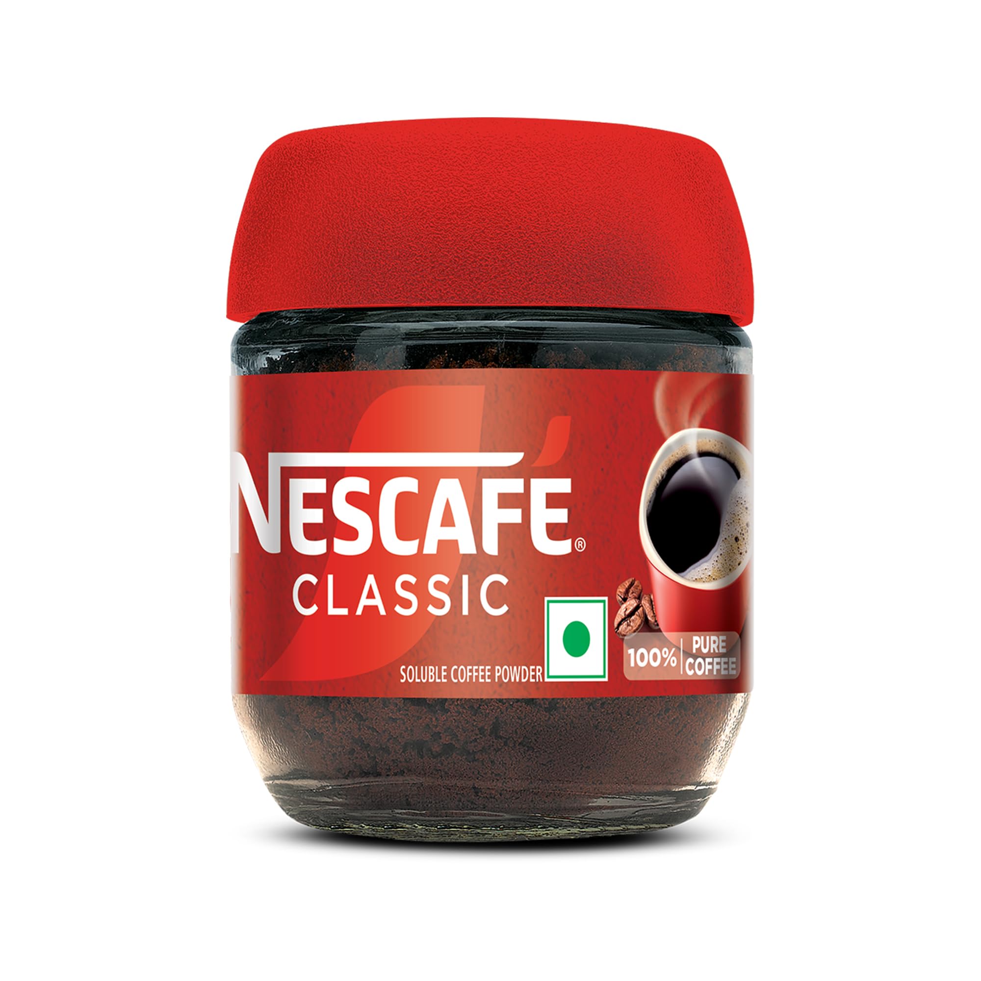 NESCAFE Classic Instant Coffee Powder | Great start to your morning | 100% Pure Coffee | 24g Jar-image-3
