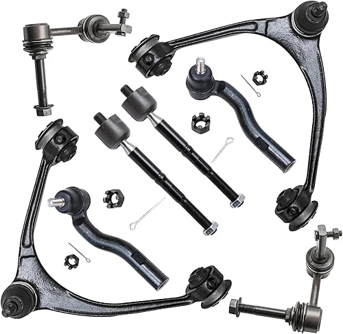 Miniatura 19 de Detroit Axle - Kit de suspensión frontal de 8 piezas para Chevy Aveo Aveo5 Pontiac G3 Wave Wave5 Suzuki Swift+ 2 brazos de control inferiores con