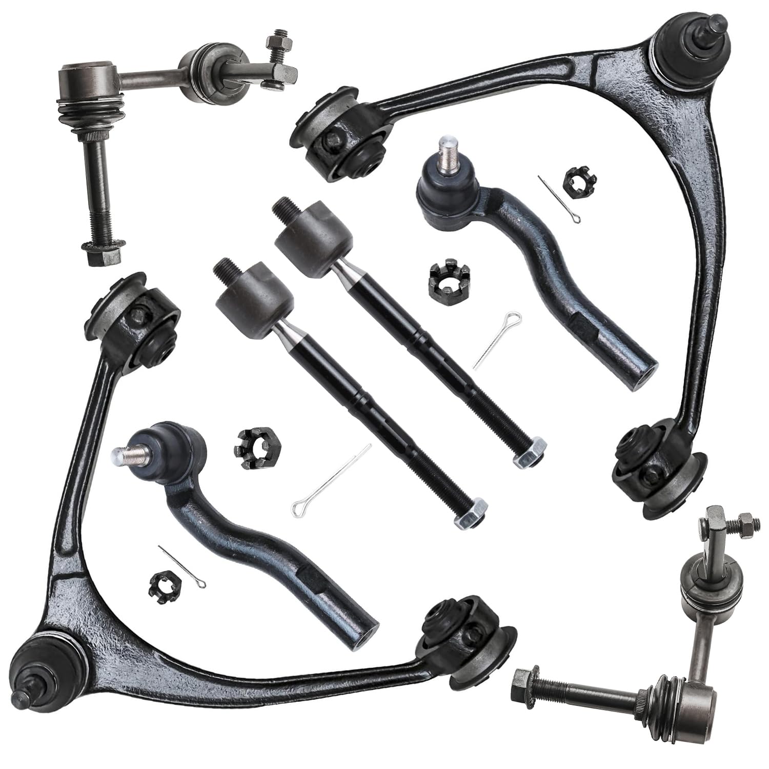Detroit Axle - 8pc Front End Kit for 98-05 Lexus GS300, 98-00 GS400, 01-05