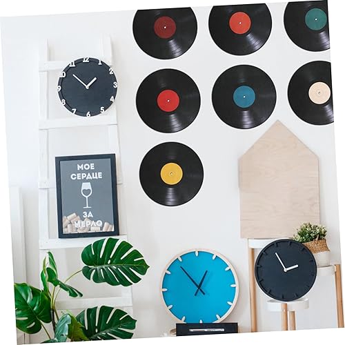 Miniatura 6 de Retro Records - Calcomanías decorativas de vinilo para pared, diseño de música para fiestas