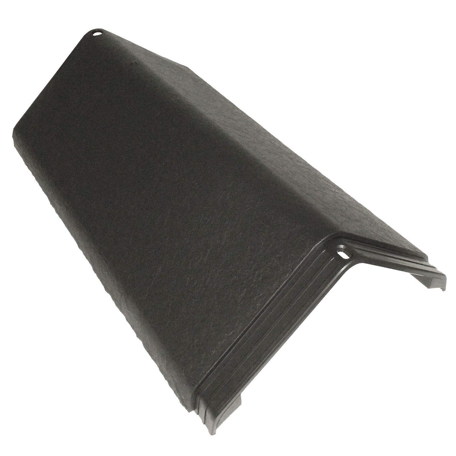 3 x Slate Grey Enviro Tile Ridge Cap Slate Roof Apex Lightweight Synthetic Plastic Roofing