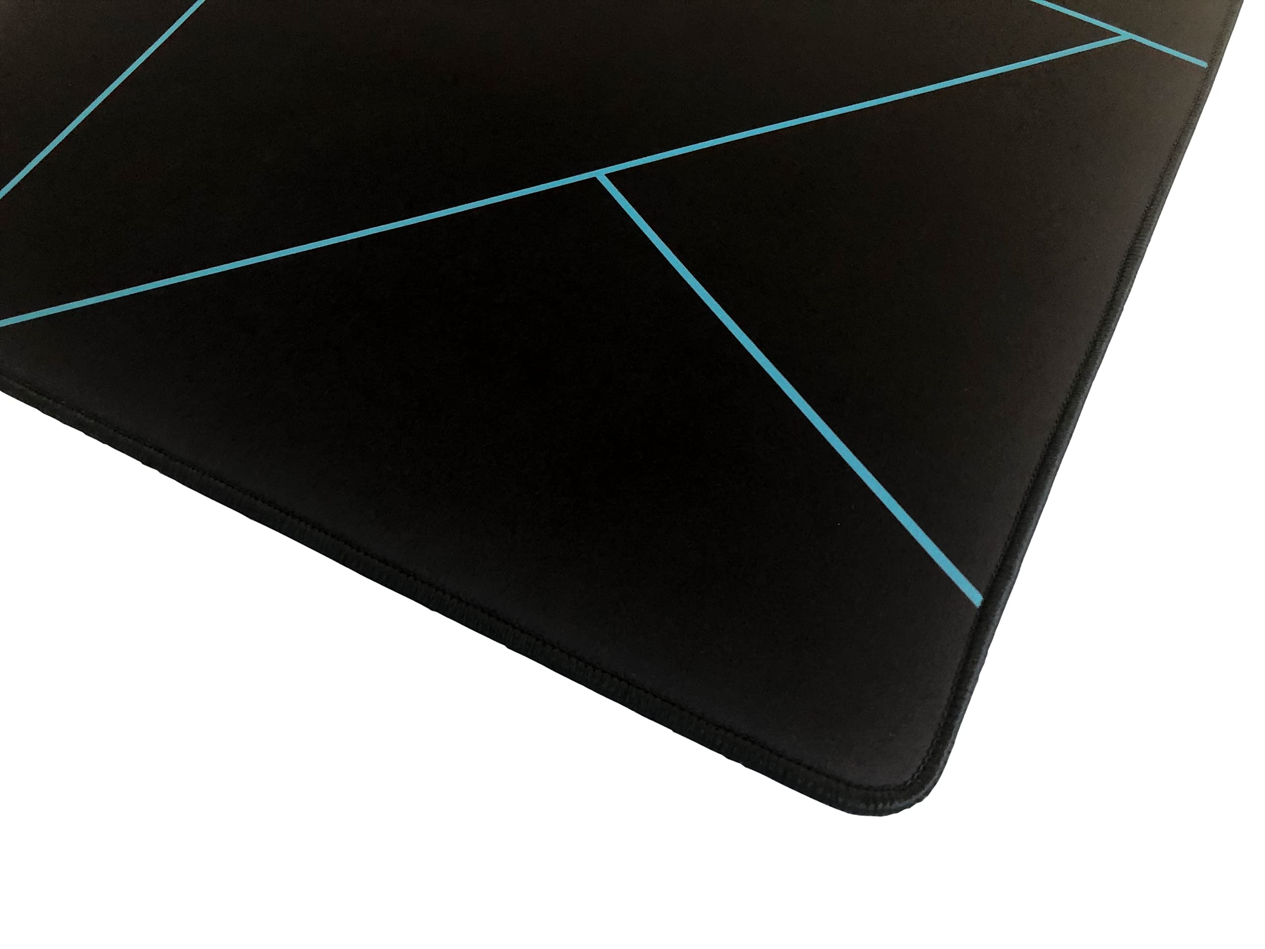 Gamer Boss - Alfombrilla de Mouse para Juegos, 48 x 24 Pulgadas, 4 mm de Grosor con Bordes cosidos, Base de Goma Antideslizante, Alfombrilla de Mouse de Tela Premium, Alfombrilla de Escritorio para