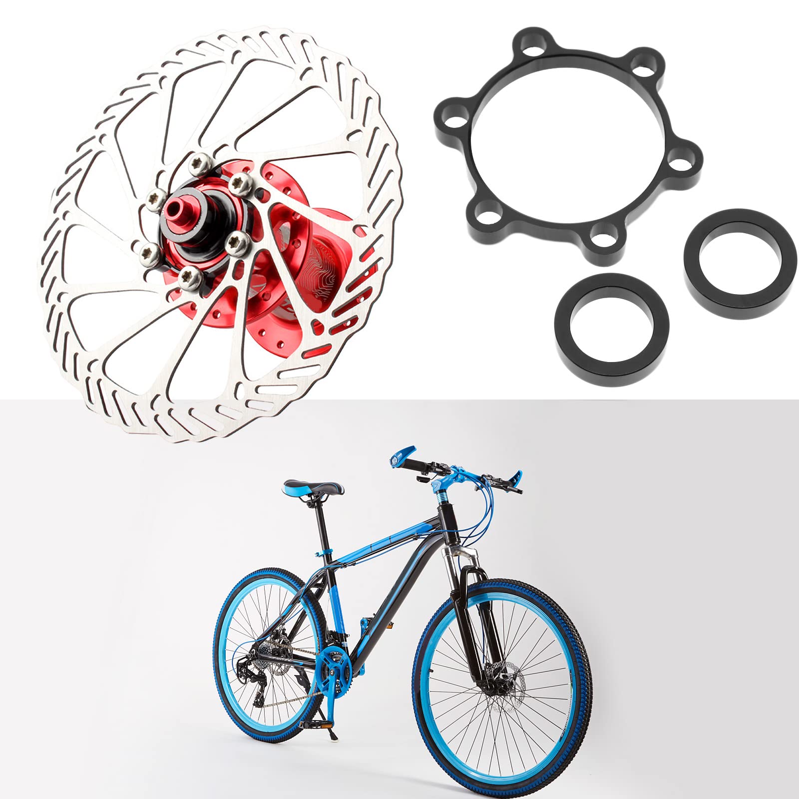 Kit Distanziari Per Conversione Mozzo Boost Bici – 2 Pezzi In Alluminio (18,9x3mm & 21x5mm)