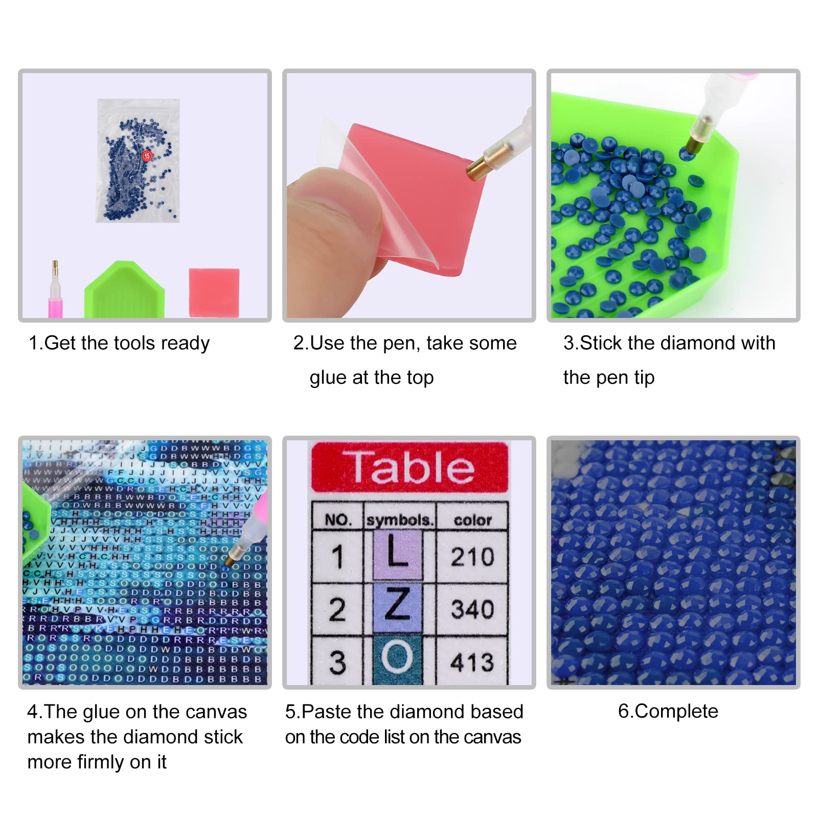 5D Bricolage Cœur Diamond Painting, DIY Papillon Diamant Painting Kit Complet,pour Adultes, Enfants 60x80 Cm - Beaux-Arts Et Loisirs Créatifs