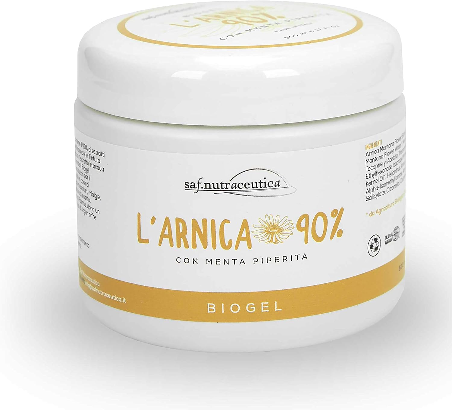 olio da massaggio per alleviare il dolore