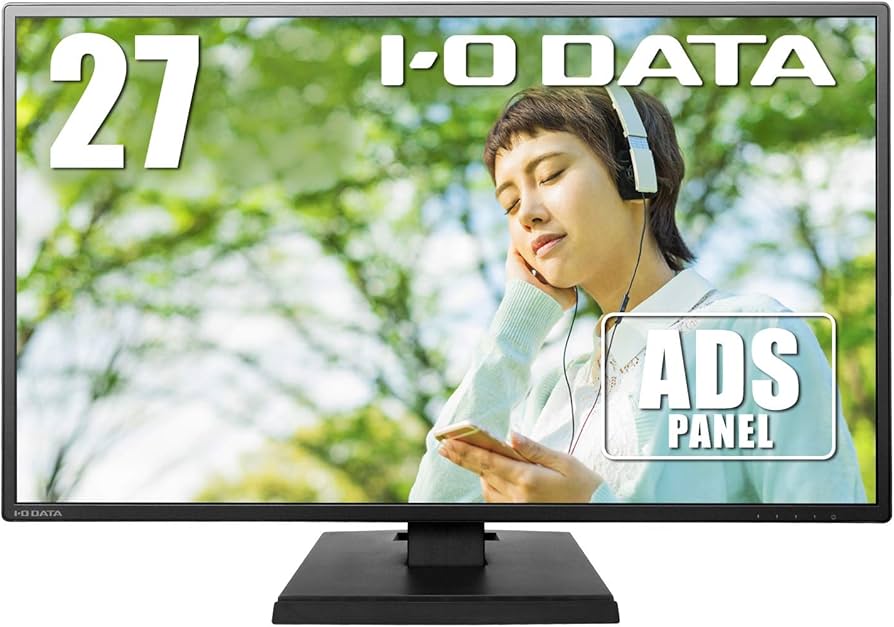 Amazon.co.jp: IODATA モニター 27インチ FHD 1080p ADSパネル 非光沢