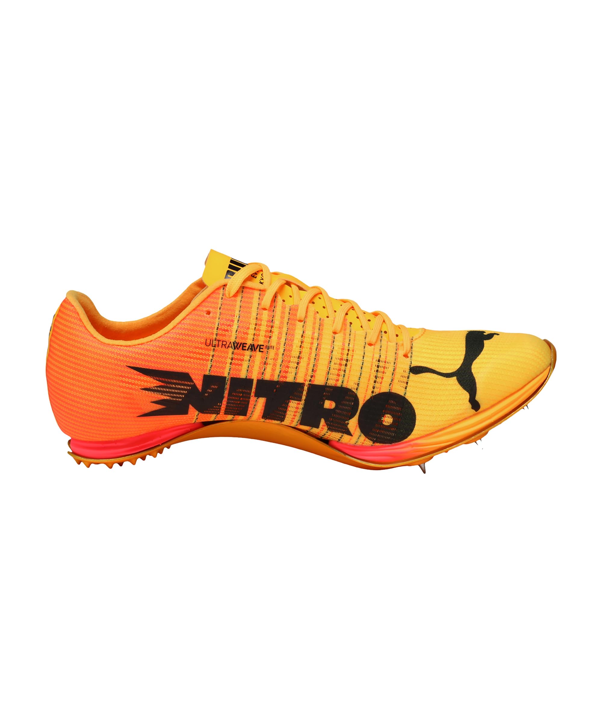 PUMA Evospeed 400 Nitro Elite 2 Leichtathletikschuhe mit Stollen, Orange, Unisex