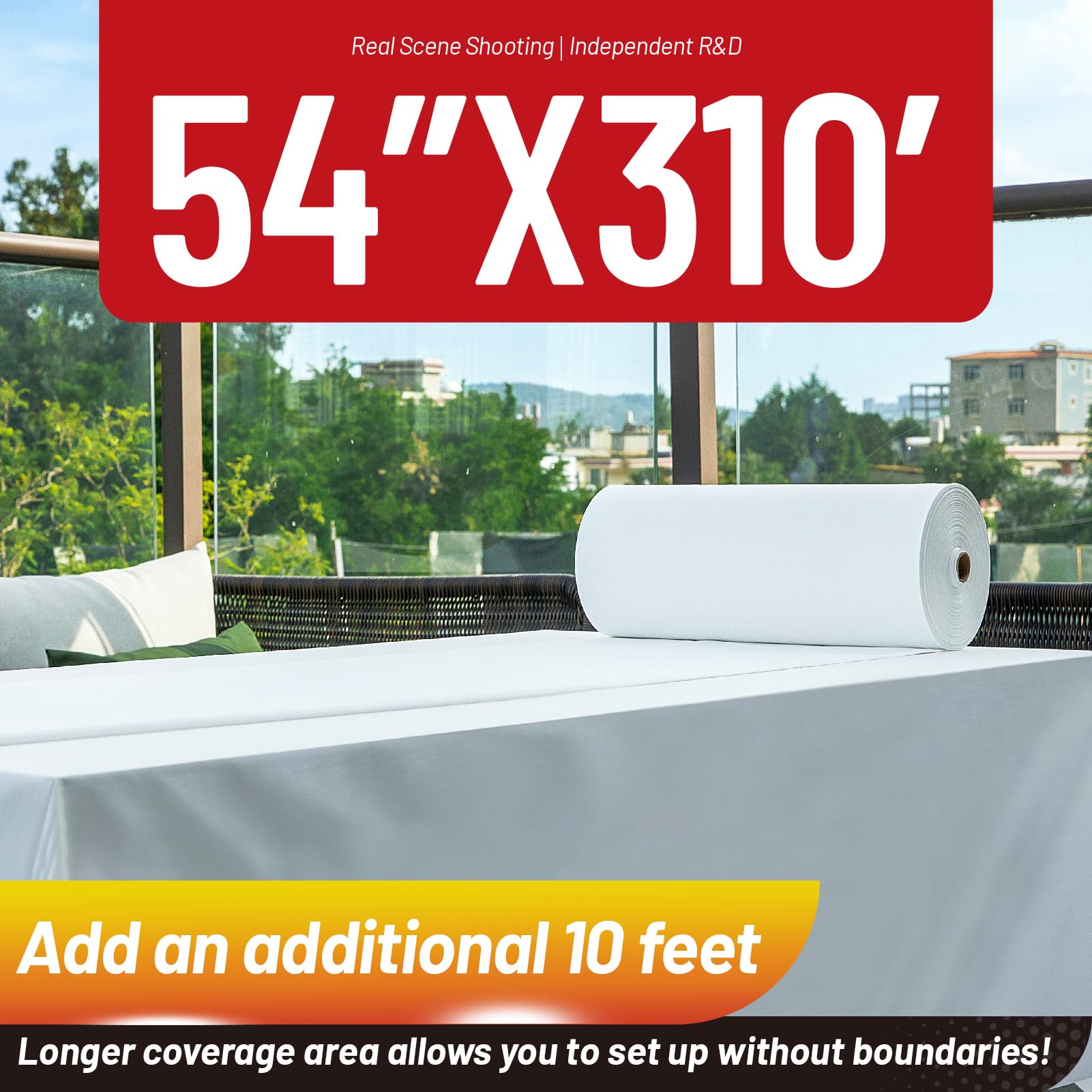 Blast Off Birthday Plastic Table Cover - 54x96 Inch, Space Planet Design, Blue Background (1 Pack)