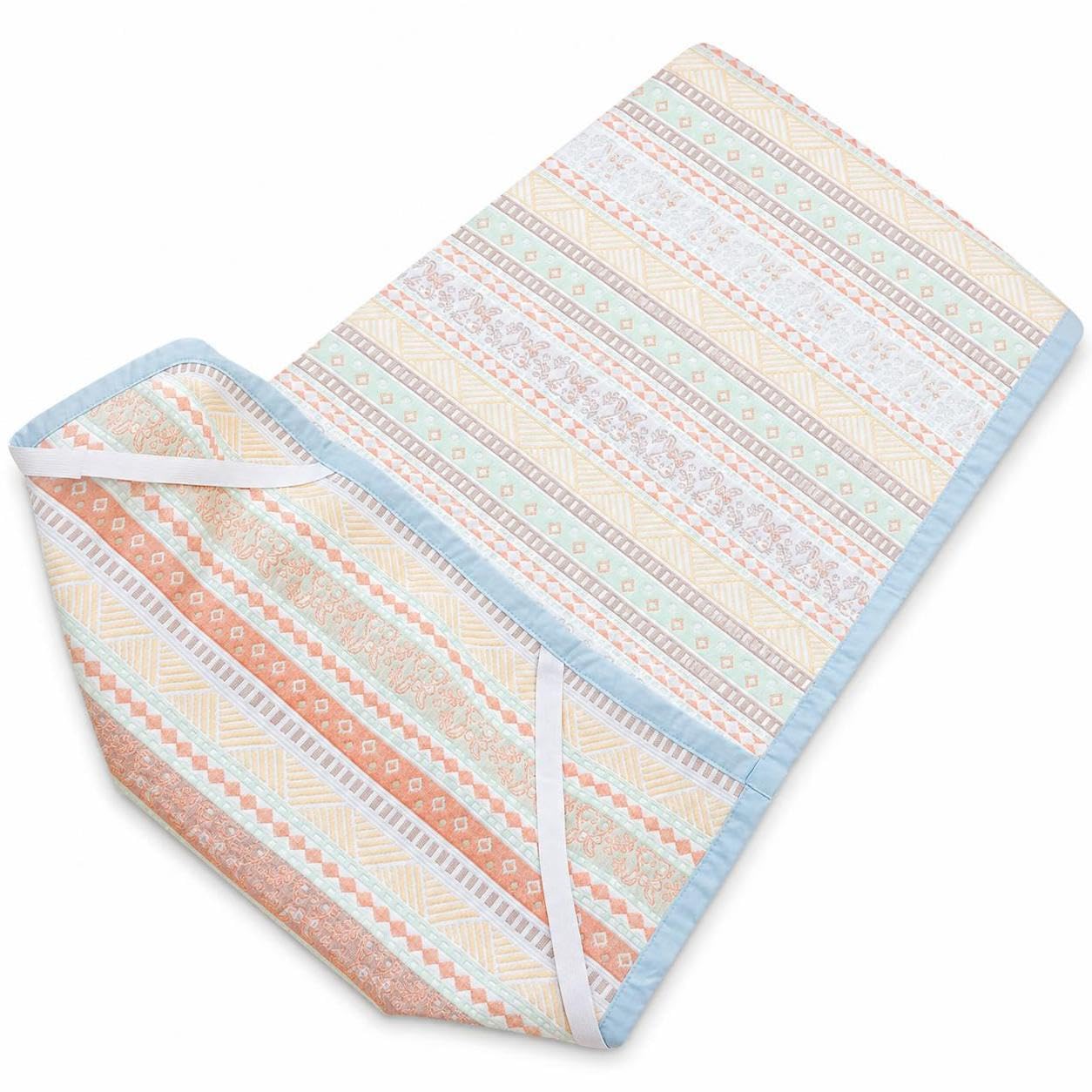 Homyl Lenzuolo con Angoli per Culla e Lettino, in Cotone Reversibile, per Neonati, Traspirante per l'Estate, 120 * 150cm
