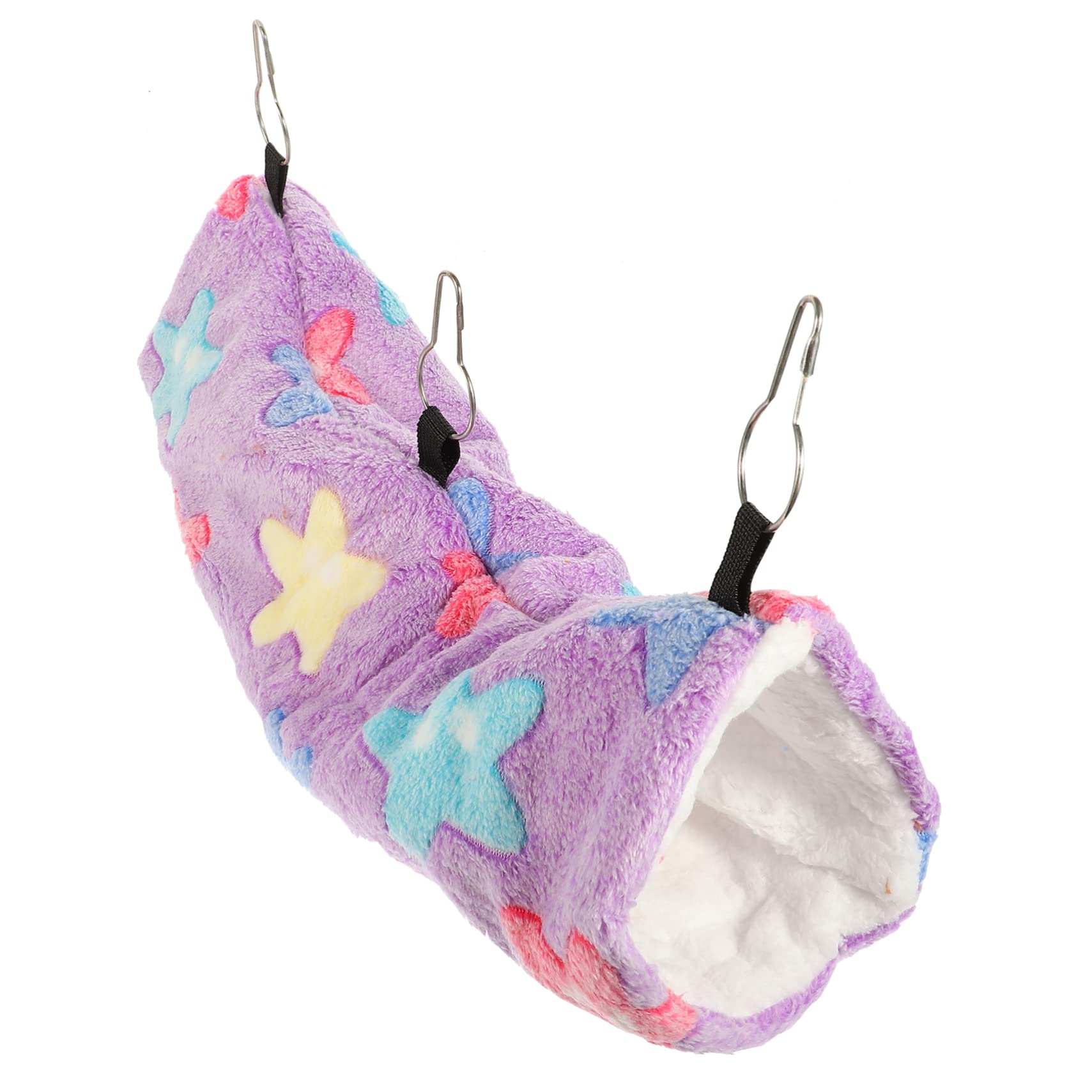 POPETPOP 2pezzi Hamster Tunnel Hammock Cotone Per Criceti e Piccoli Animali Nido Comodo e Caldo Accessori Per Gabbie Di Furetto e Cincillà Adatto Per Tutte Le Stagioni Materiale Sicuro e