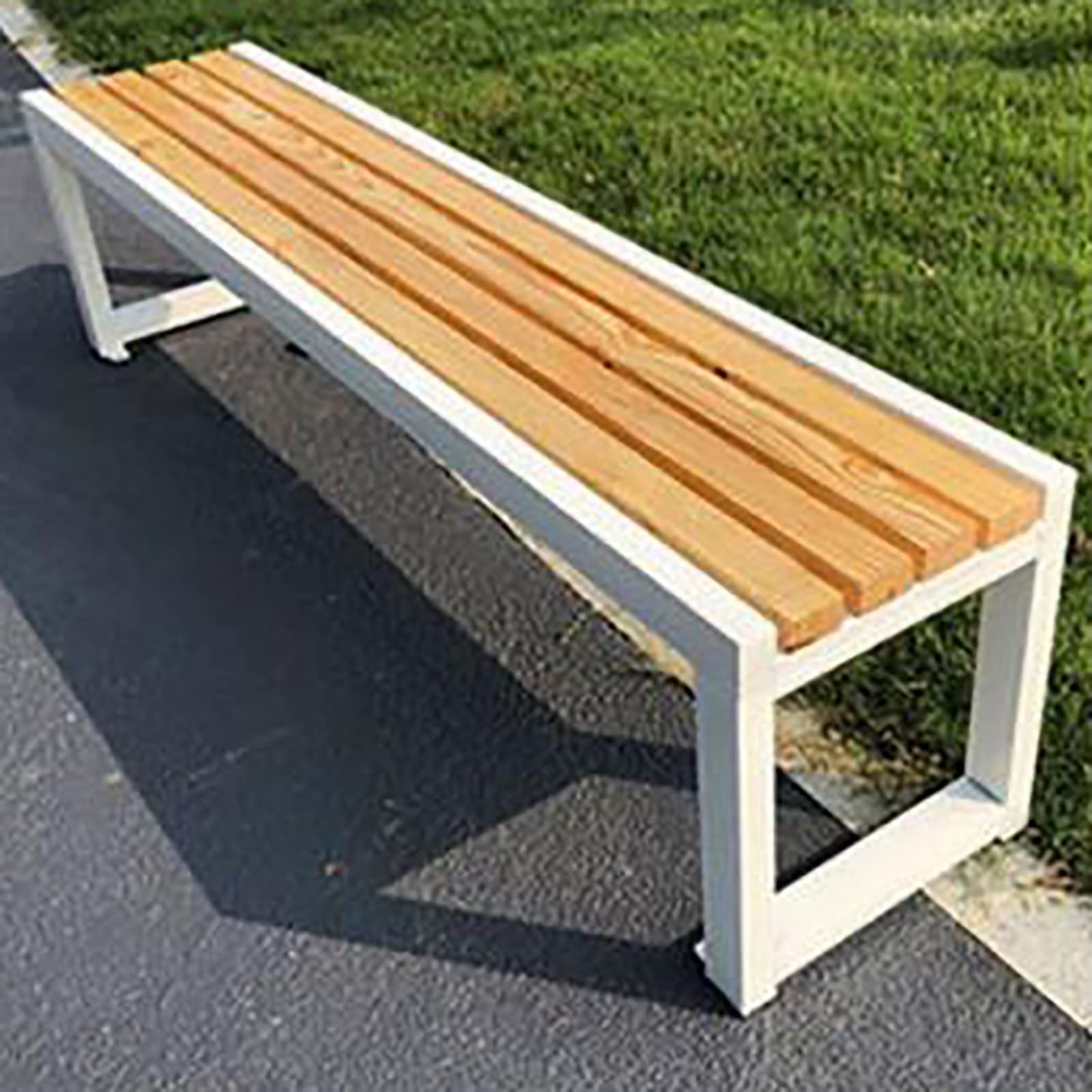 Bancs de jardin en métal de 150 cm couleur J pour votre extérieur