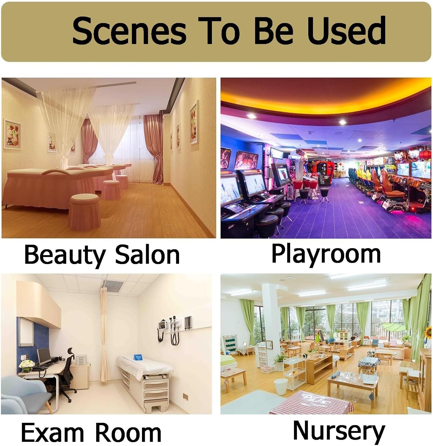 U字型の部屋仕切りカーテン、美容室の壁掛けプライバシー仕切りカーテン、3色のロッドをご用意(Color1,230cm)