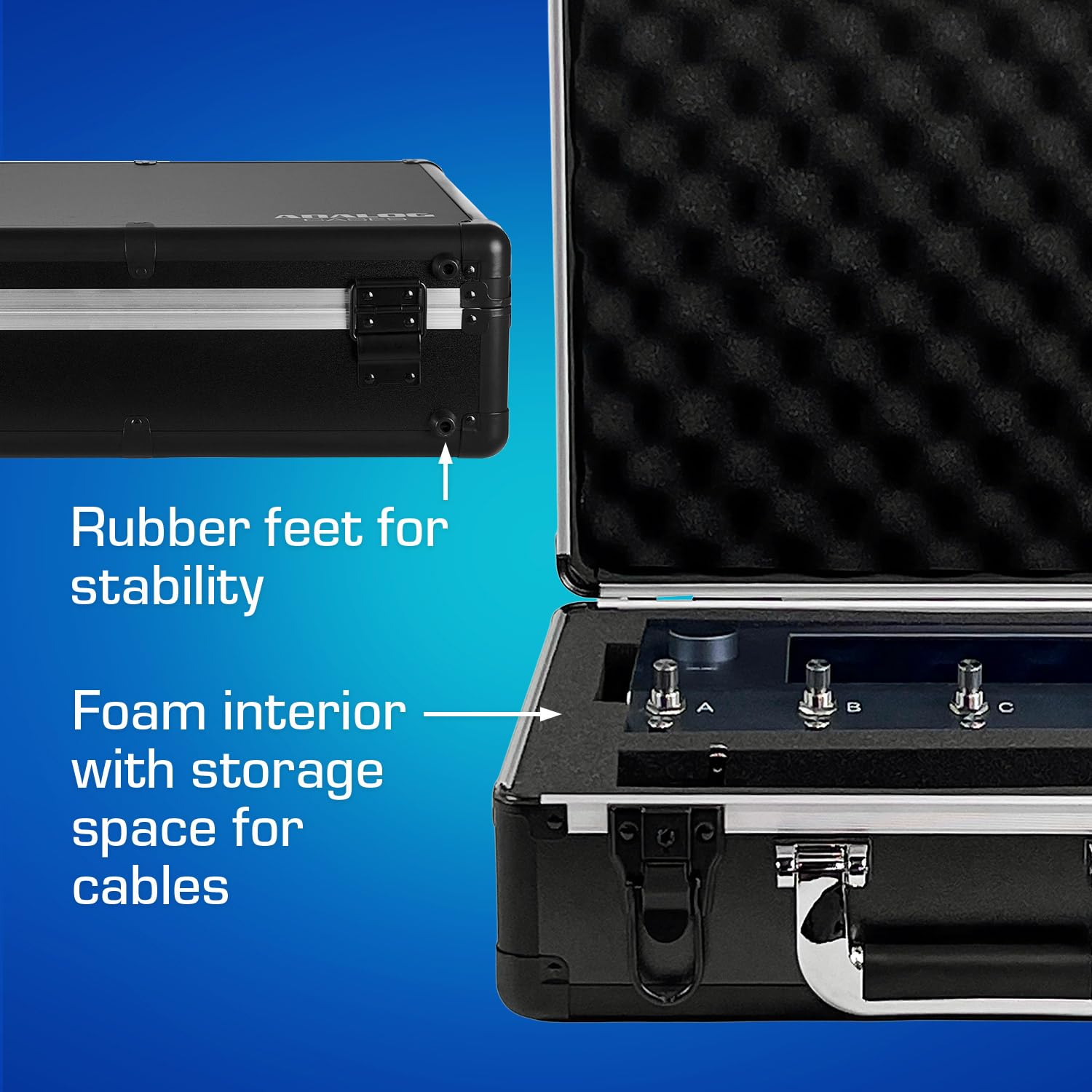 ANALOG CASES Neural DSP Quad Cortex Case - Ultraleichter Unison Hartschalenkoffer