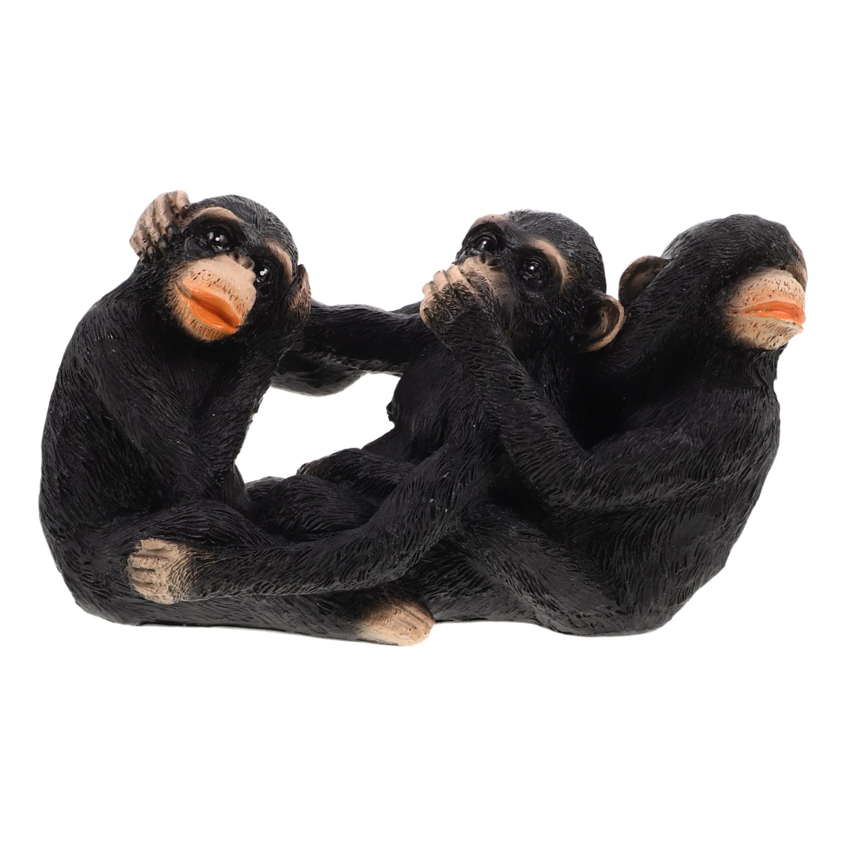 Statue de singe résine figurine décorative intérieur salon bureau design