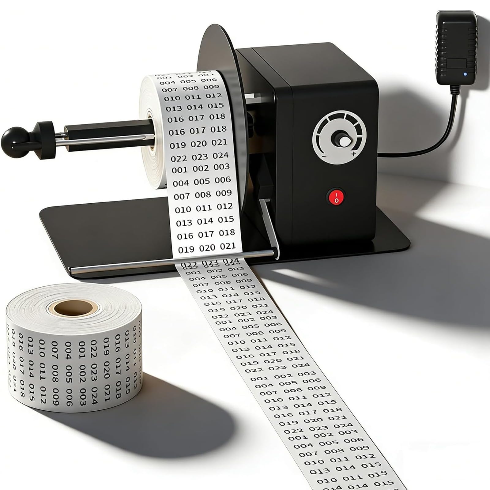 Avvolgitrice Automatica Per Etichette, Avvolgitrice Per Etichette Industriali Con Pausa Automatica E Controllo Della Velocità, 130 Giri/Min, Per Abbigliamento, Logistica