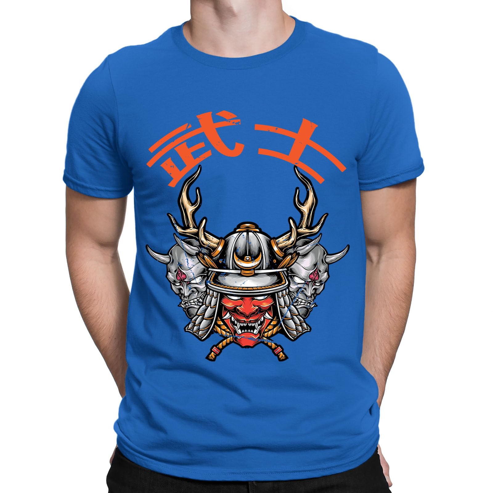 D&TJapanese Samurai Warrior Fighter Fantasy Anime Legend Mens Womens T-Shirts #BAL