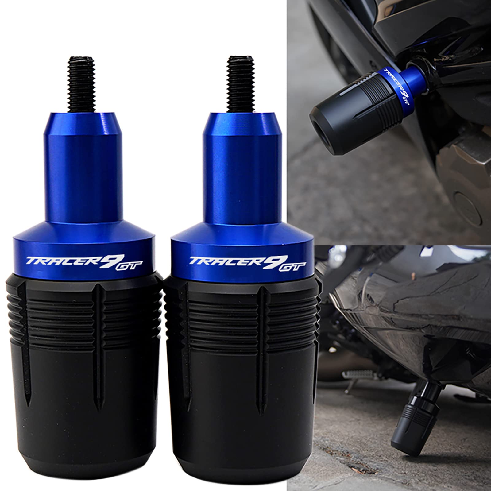 Tamponi Paratelaio Moto Accessori per yamaha tracer9gt mt09 TRACER 9 GT 2021 2022 2023 2024 2025 tracer9gt+ tracer9 gt+ plus 9gt+ Protezioni del Anticaduta Protezione (Blu)