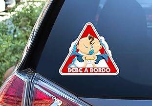 Super Bebe On Board Vinyl Sticker, Super Baby on Board (15cm x 17cm, Kid)