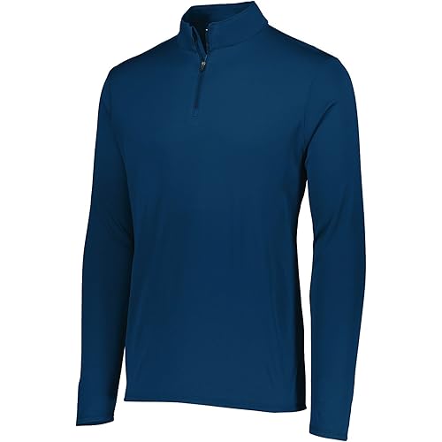 Augusta Sportswear Men's Attain Light Weight Wicking Knit 1/4 Zip Pullover - Athletic Performance and Comfort Wear