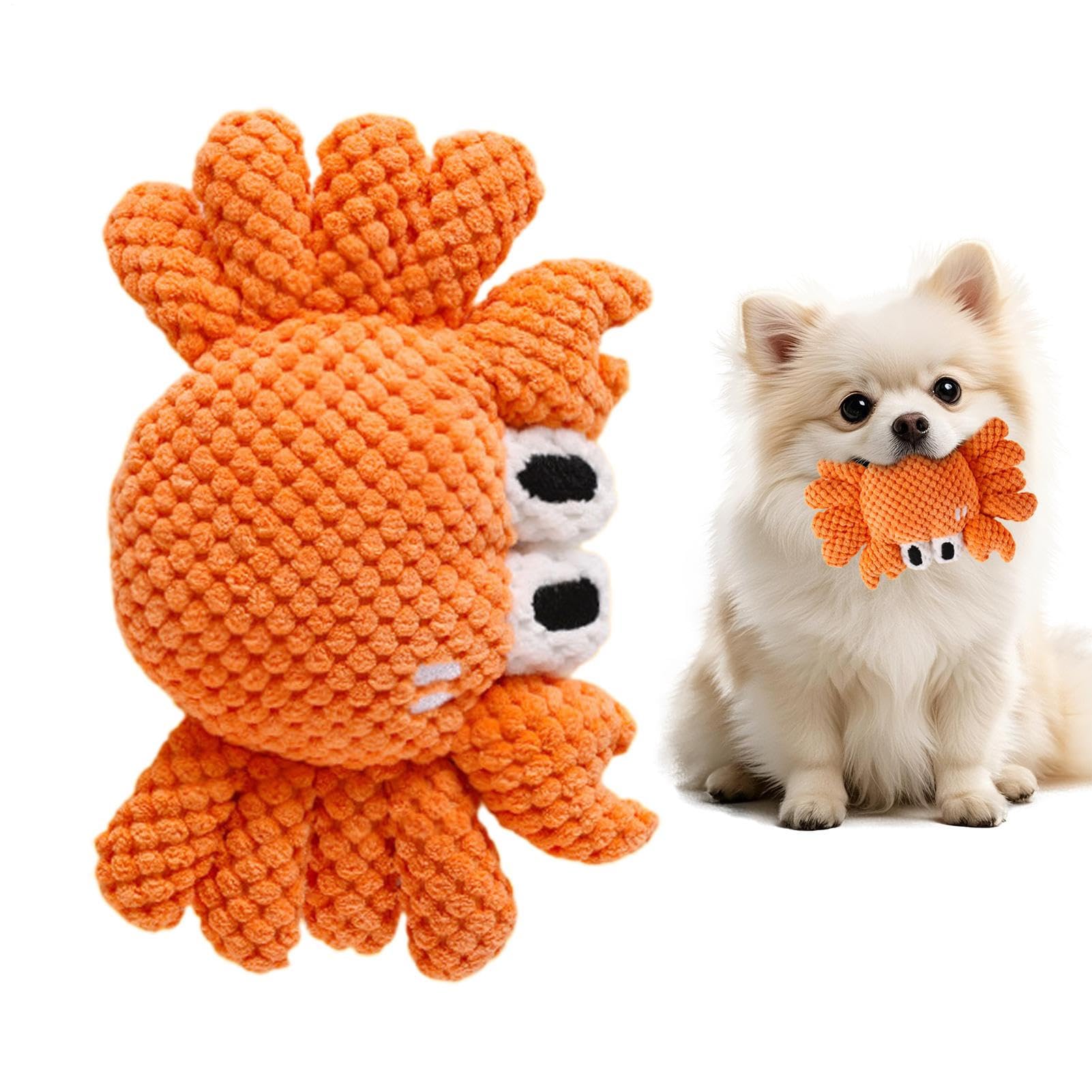 Generico Giocattoli Squeak per Cani Giochi da Masticare per Cuccioli e Cani | Giocattoli adatti a Cani che Mordono Aggressivamente Per Compleanno Natale Halloween di Riporto e Lancio