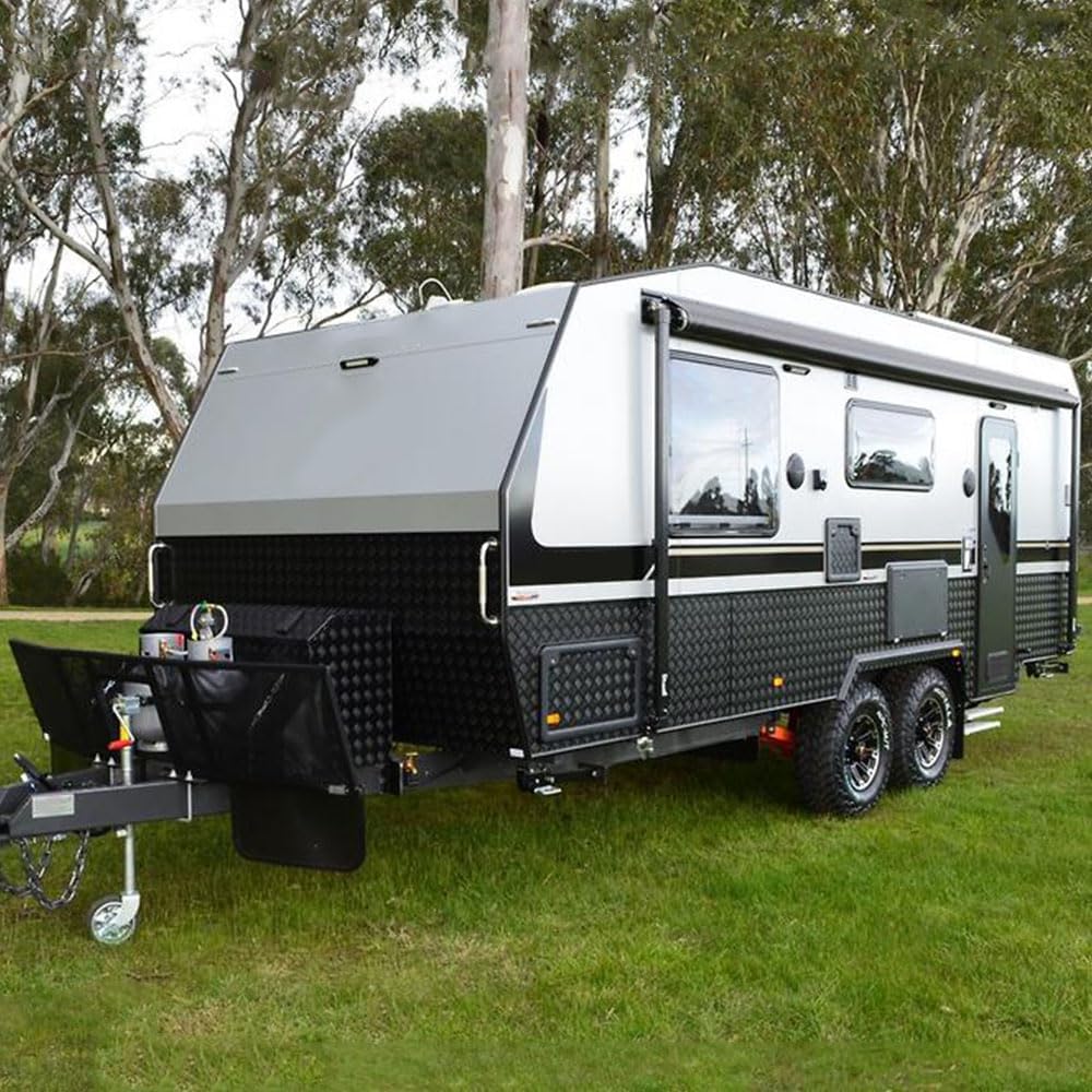 Camping Trailer for Sale – Fully Equipped Travel Trailer with Waterproof, Easy Tow, Heavy Duty for Road Trip, Hiking, Family Use