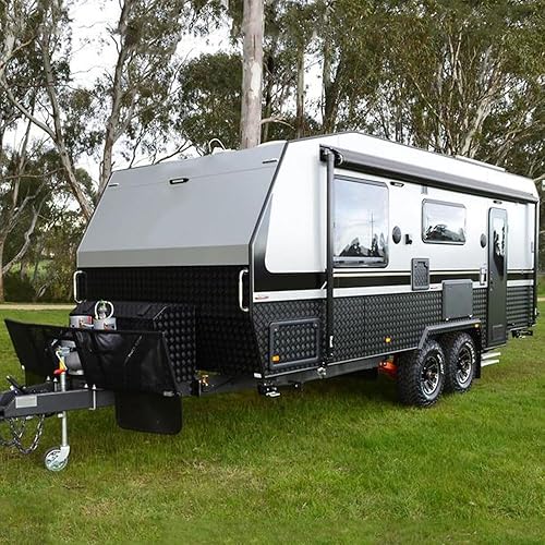 Camping Trailer for Sale – Fully Equipped Travel Trailer with Waterproof, Easy Tow, Heavy Duty for Road Trip, Hiking, Family Use