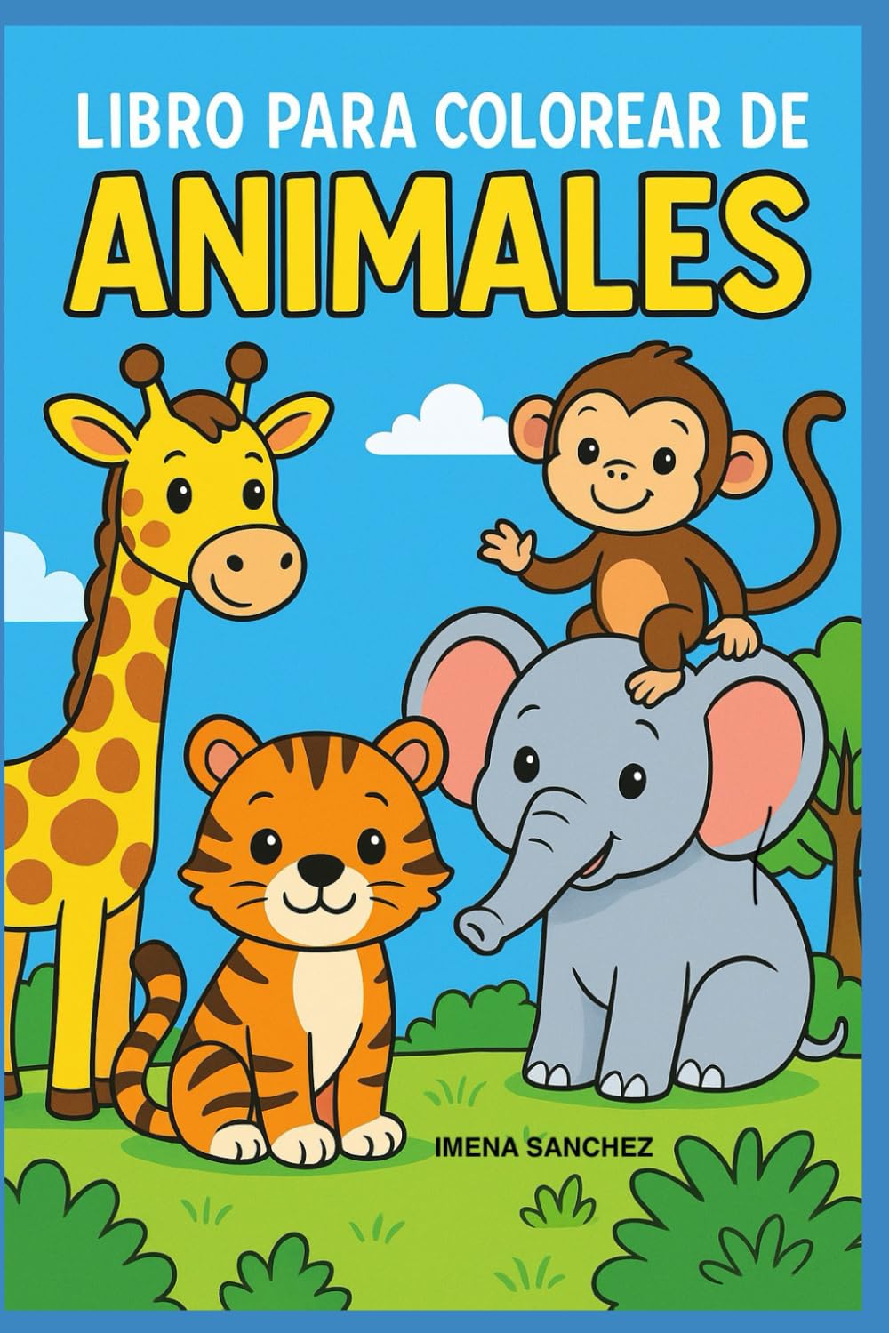 Libro Para Colorear De Animales