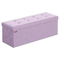 SONGMICS Cassapanca, Pouf Contenitore