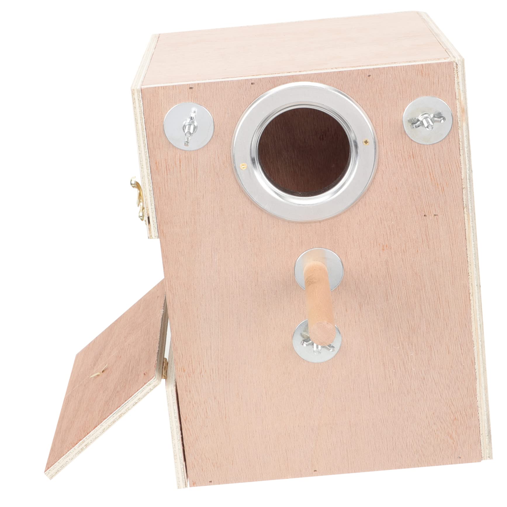 Yardwe Casa per Pappagalli per Allevamento Design per Facile per Pappagallini Cocorite e