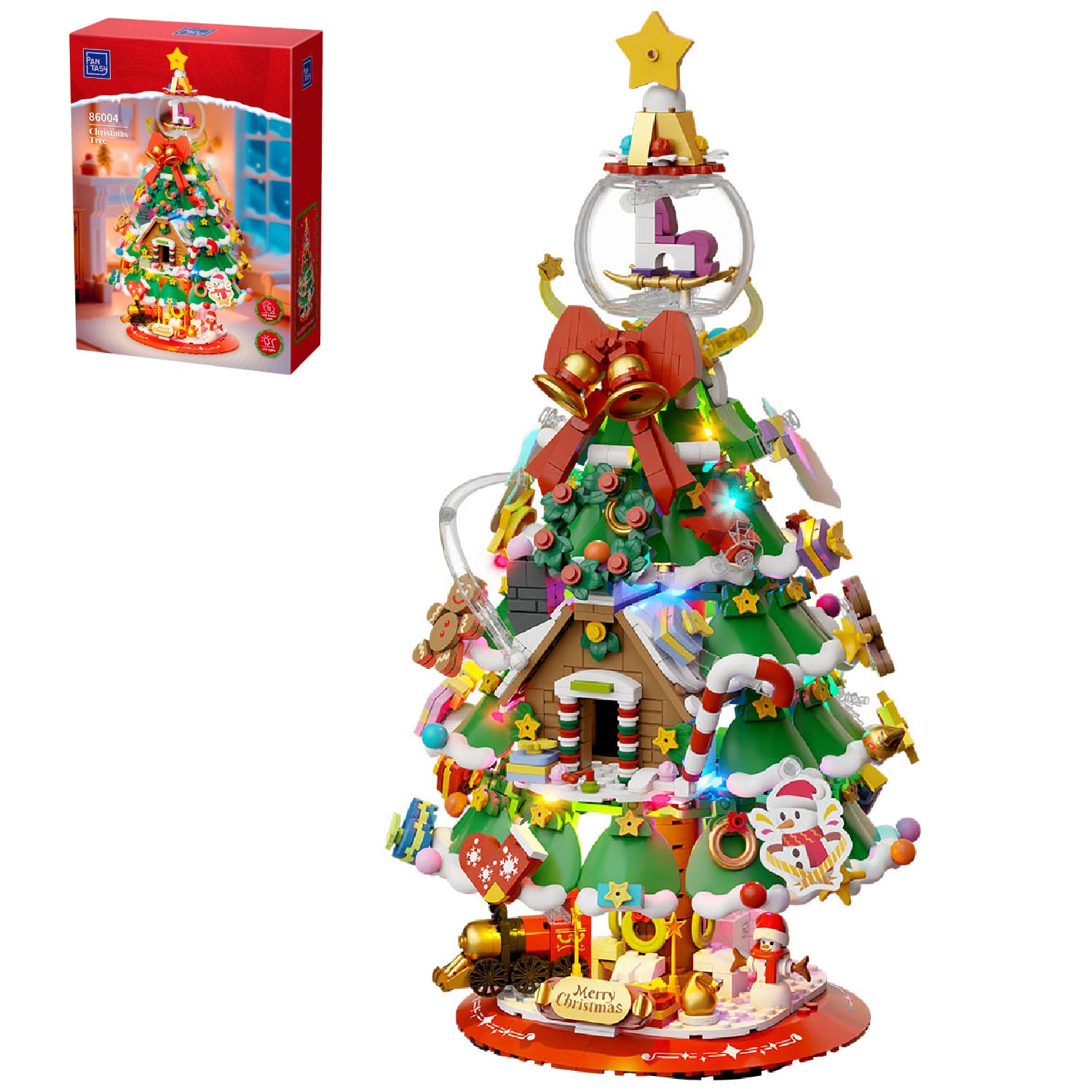 Amazon.com: PANTASY Christmas Tree Building Block Set,Large