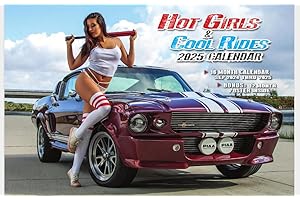 2025 Girls and Cars Calendar