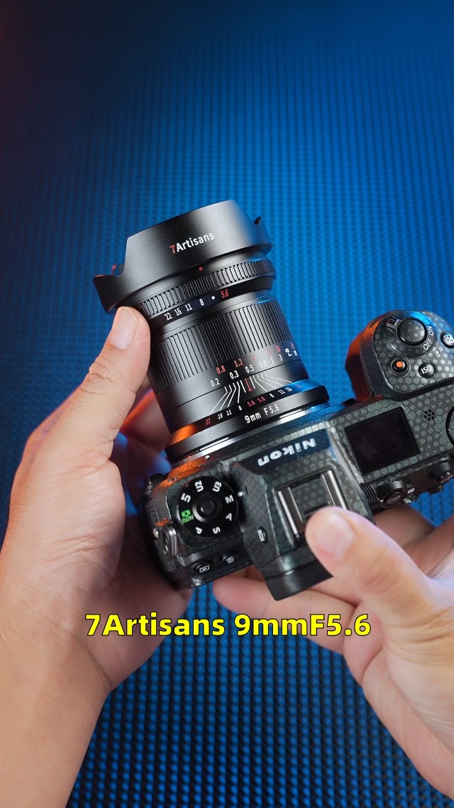 Amazon.com : 7artisans 9mm F5.6 Full-Frame 132°Wide-Angle Lens