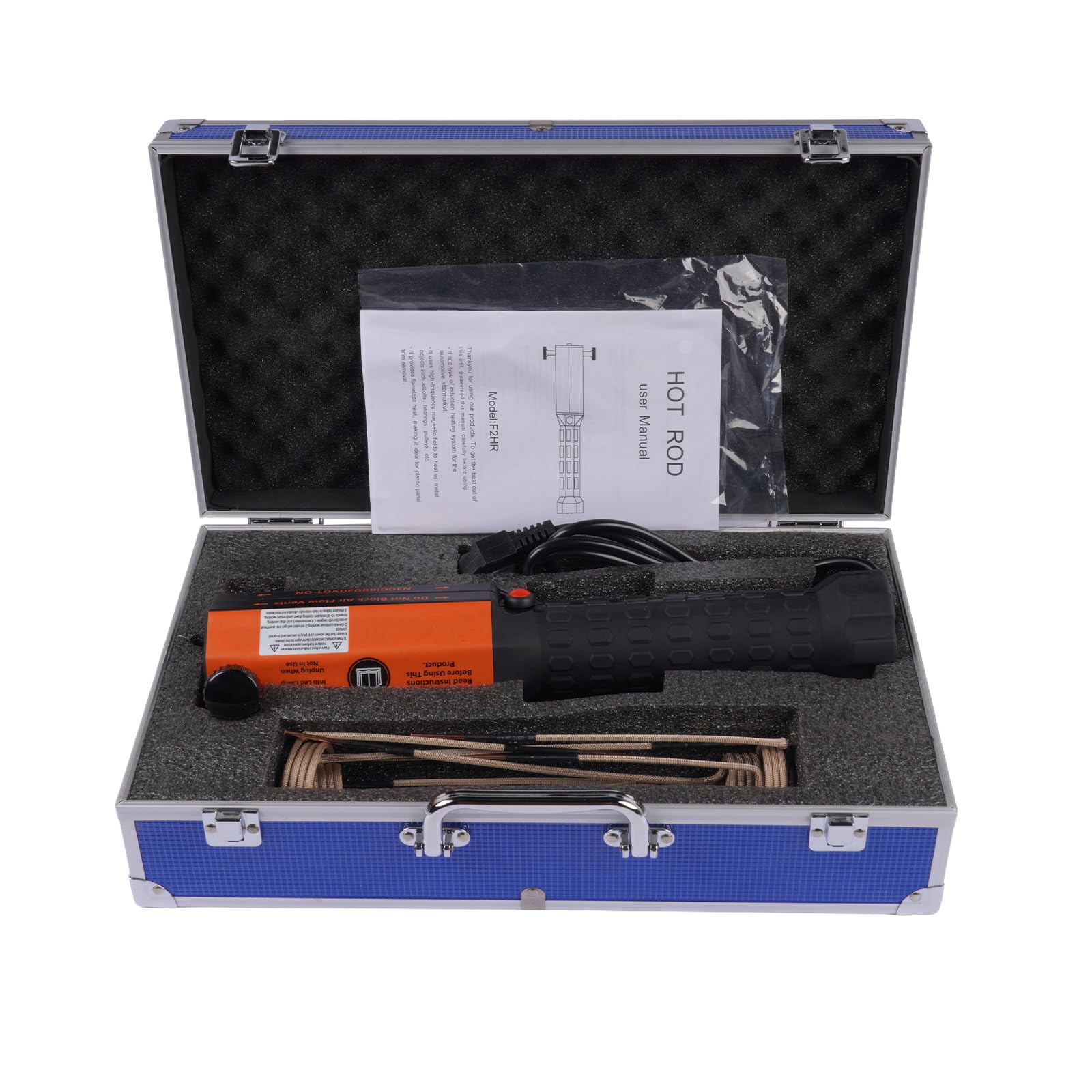 Magnetisches Induktionsheizgerät-Set 1 KW 220V, Bolzen-Induktionsheizgerät mit 8 Induktionsspulen, Induktionsheizer-Bolzenentferner zum Entfernen von Bolzen und Muttern