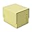 Vault X Trading Card Sideloading Deck Box, 100+ sleeved cards, Premium Exo-Tec Material, Card Holder Storage Box, Detachable Magnetic Lid, for MTG Commander Game, TCG (Pastel Yellow)