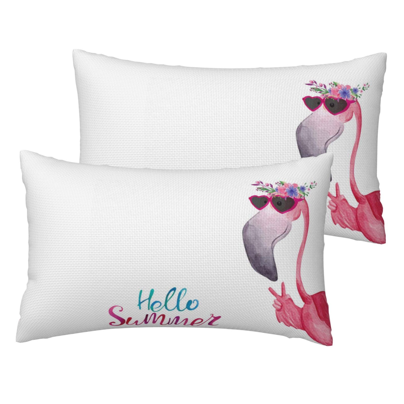 Taies d'oreiller flamant rose sans repassage, la solution pour un lit élégant et sans plis