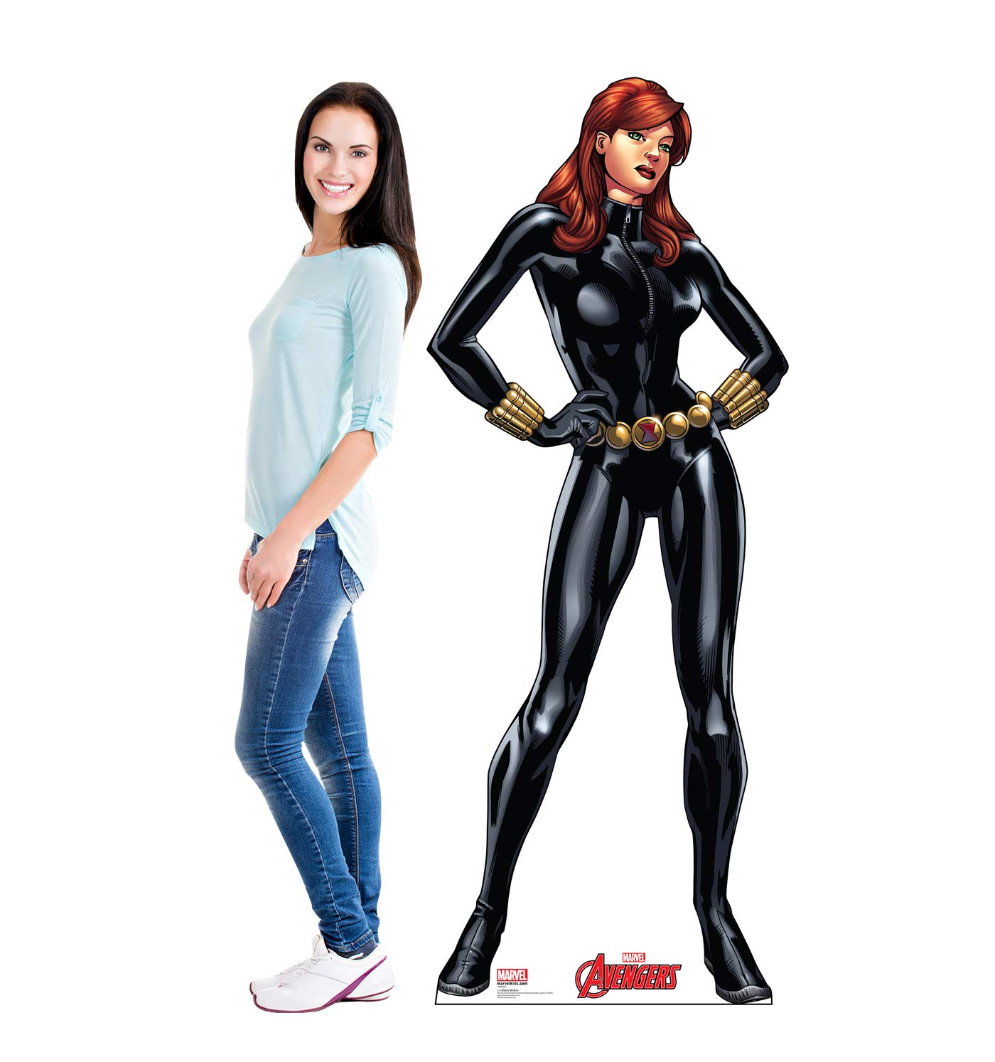 Figuras de cartón de los Vengadores de Marvel