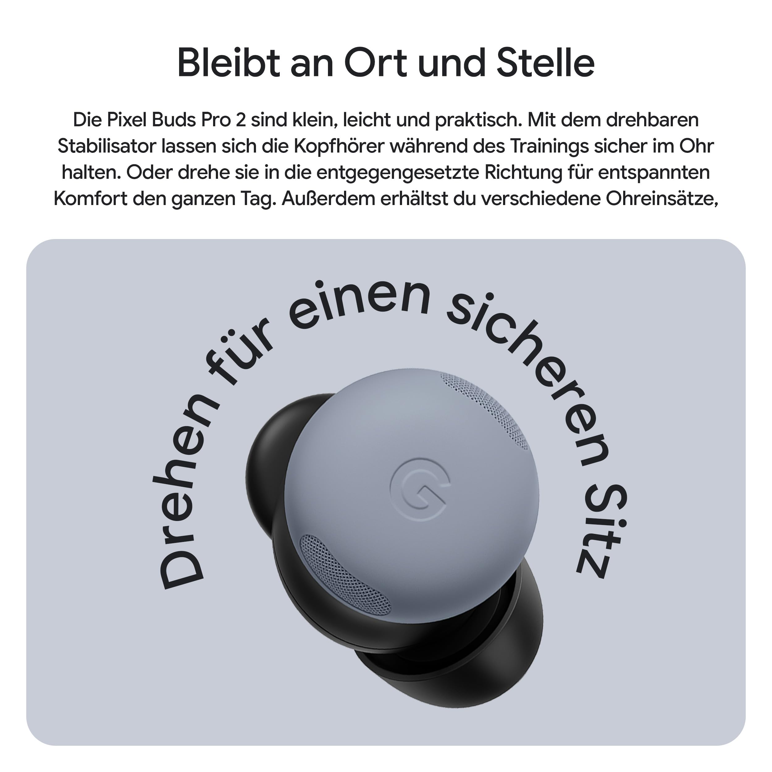 Google Pixel Buds Pro 2 - Wireless Earbuds with Active Noise Cancellation – Bluetooth Headphones - Hazel