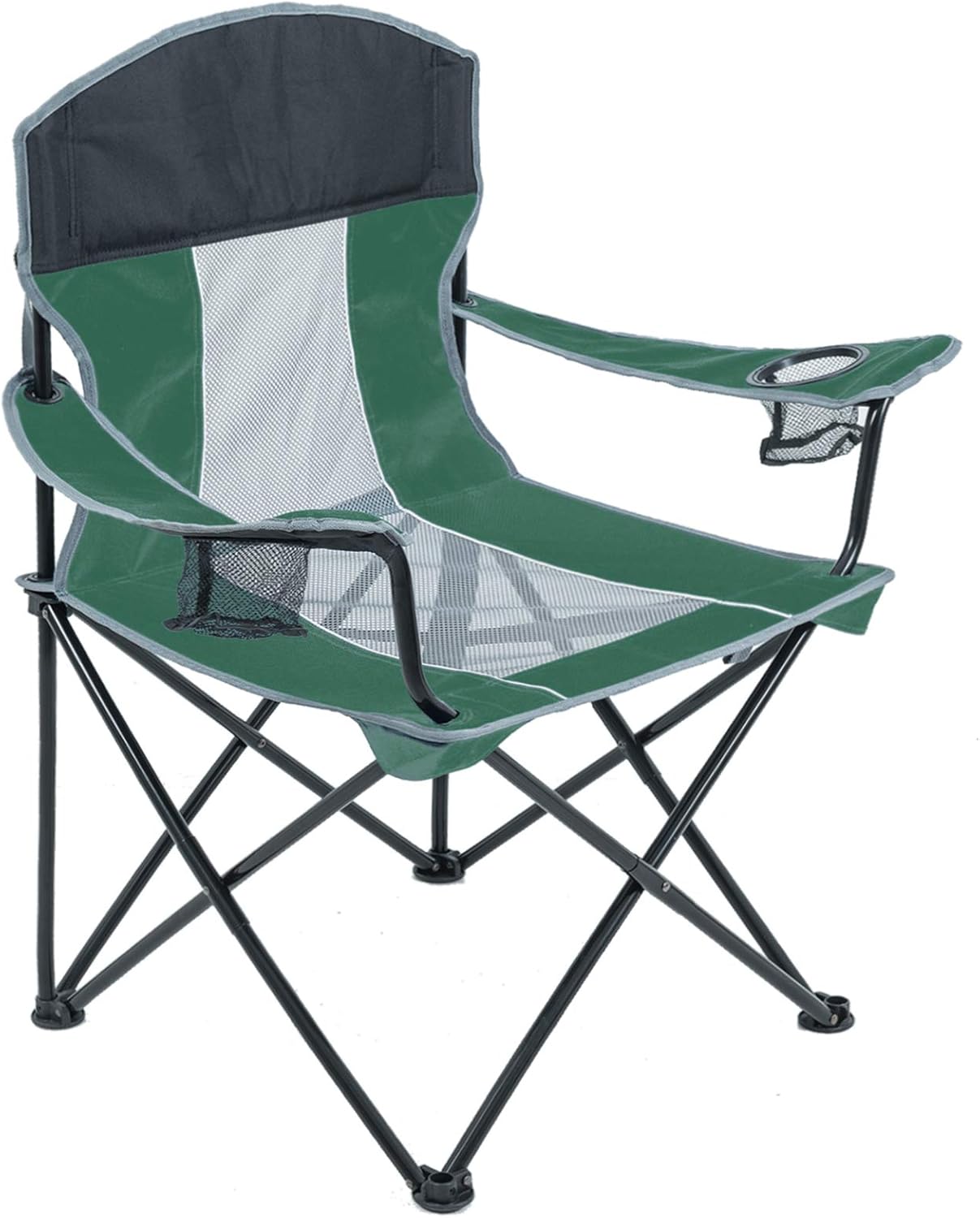 Buy Armor Castle Folding Camping Chair Lightweight Portable Mesh Back Quad Arm Chair With Cup Holder Heavy Duty Support 400 Lbs For Beach Backpacking Outdoor Online In Taiwan B08pv6x8kf