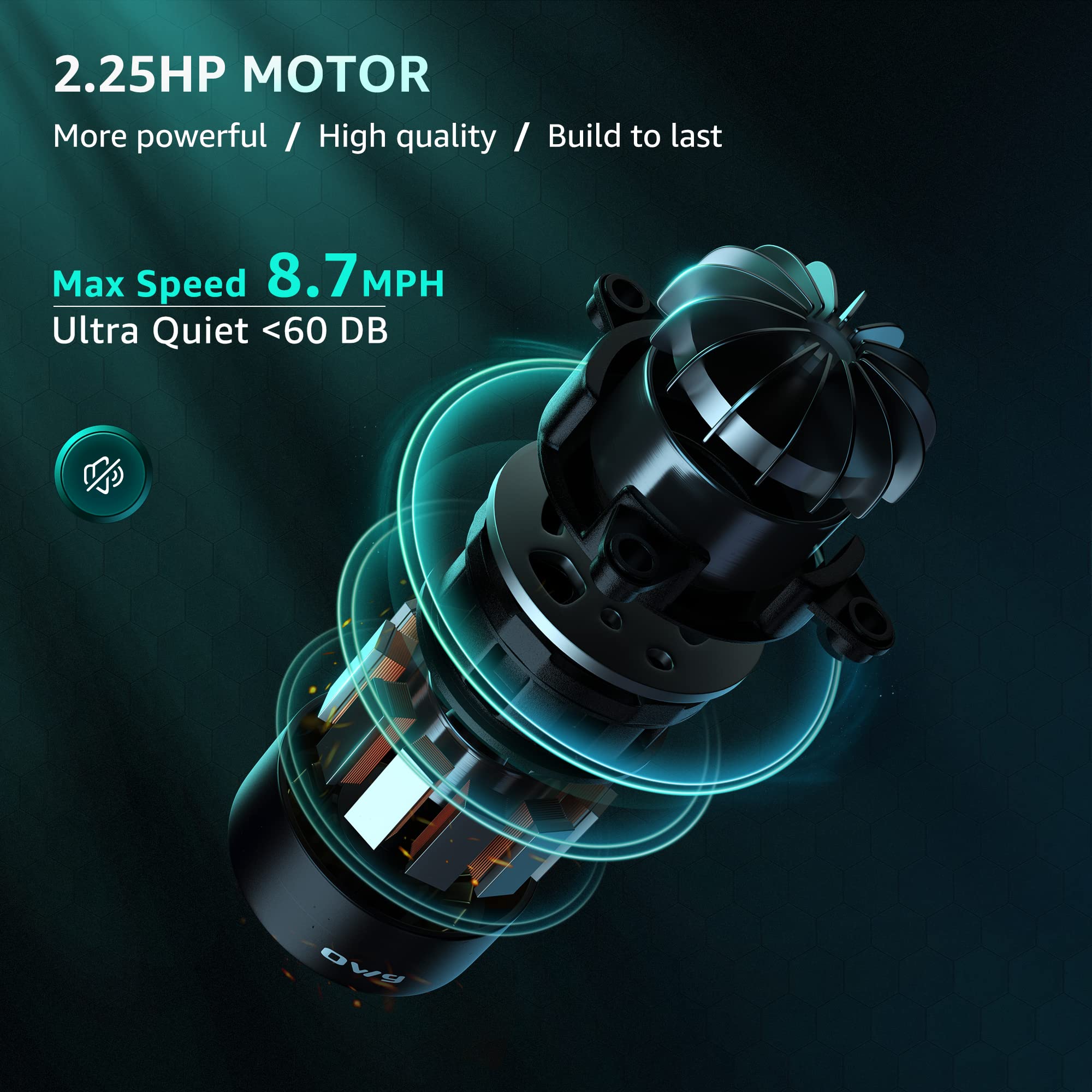 OMA Treadmills for Home 5108EB 1012EB with Max 2.25 HP 300 LBS Capacity