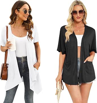 Casual Fresh Floral Print Cardigan Short Sleeve Two-Piece Set