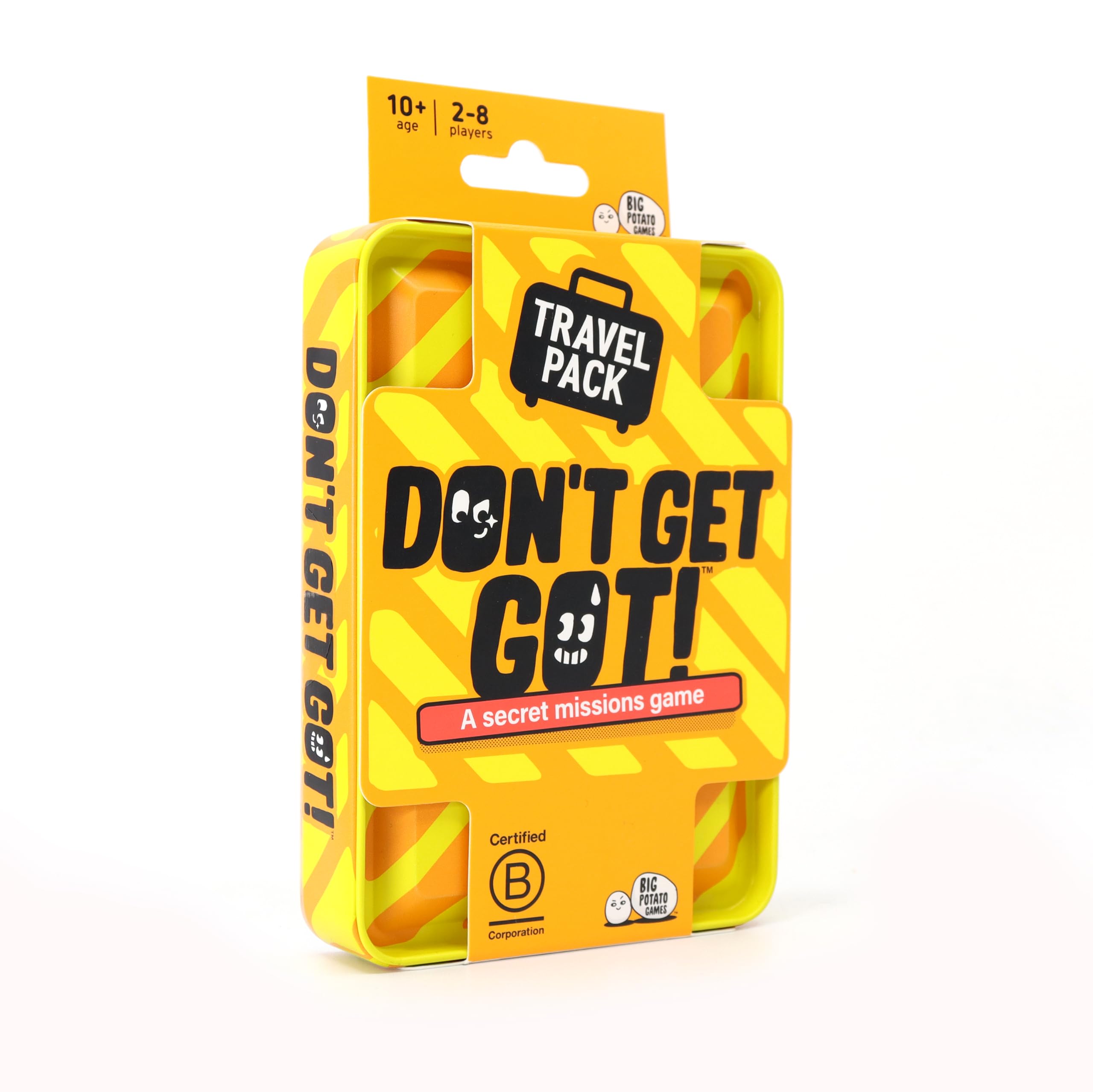 Dont Get Got: Travel Edition  Hilarious Secret Missions Game for 28 Players | Compact Party Game for Travel, Family Gatherings & Outdoor Fun | Play Anytime, Anywhere | Perfect Christmas Game