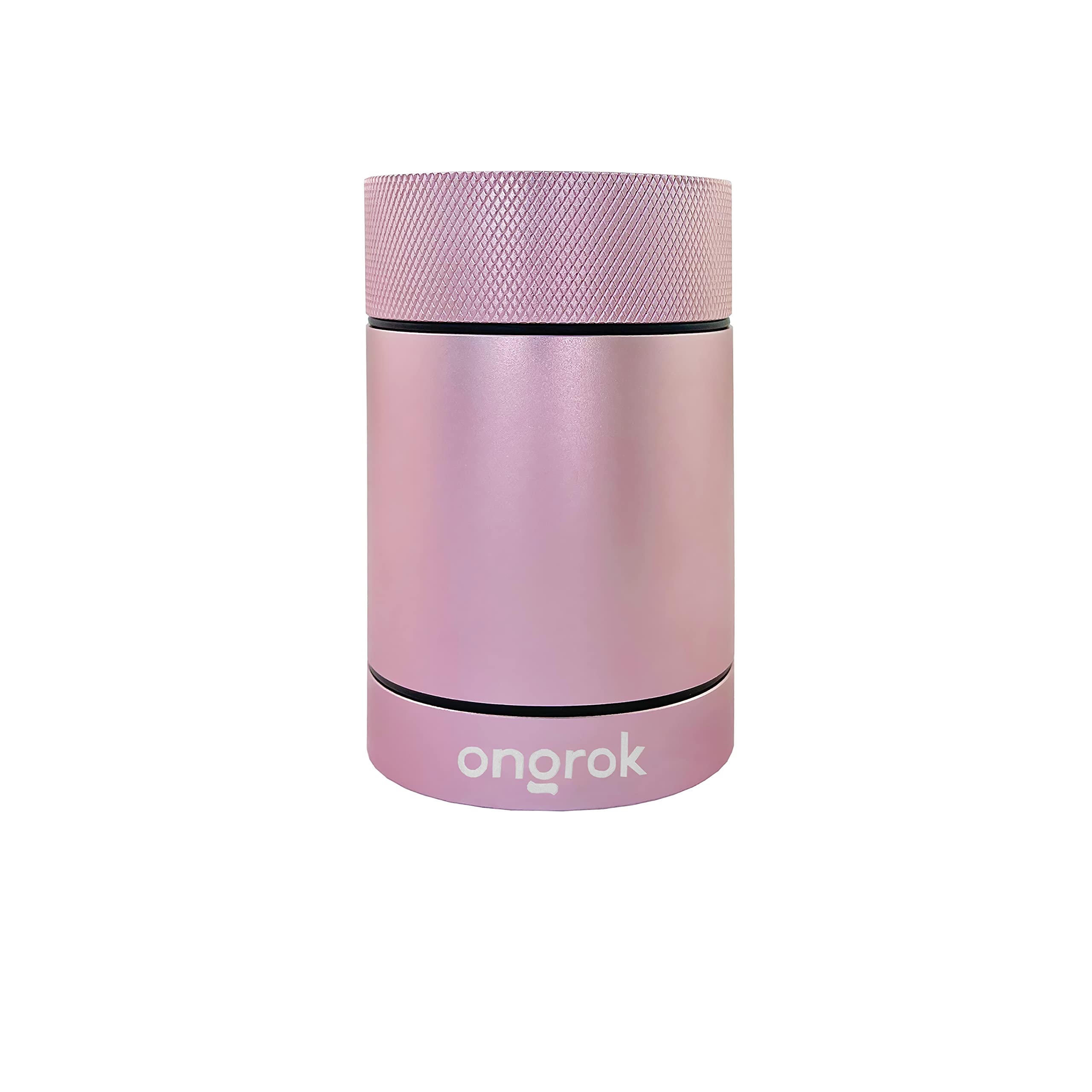 ONGROK 180ml Rose Gold Aluminium Storage Tin