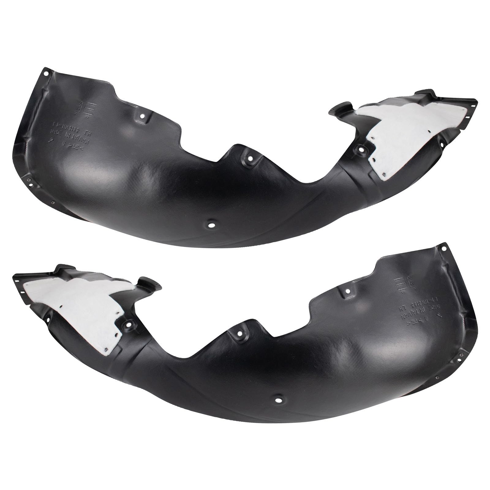 TRQ Inner Fender Liner Set | For 2017-2018 Hyundai Elantra HY1248159 HY1249159