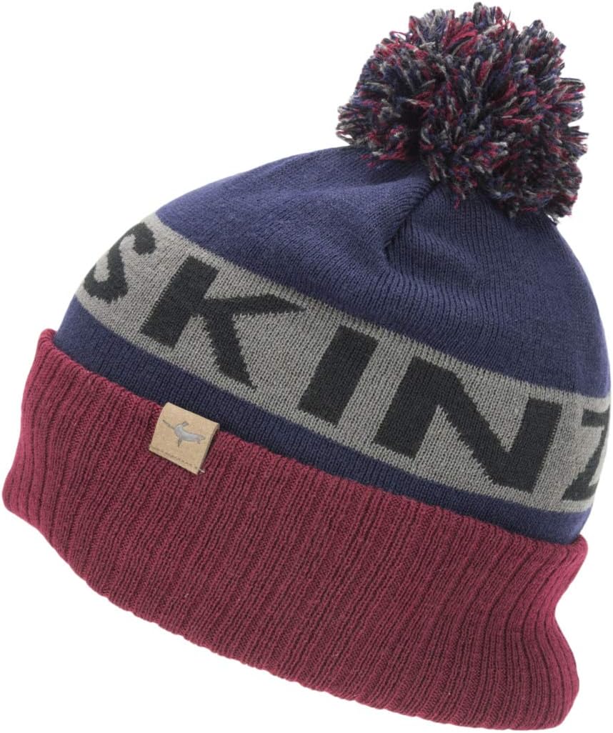 SEALSKINZ Unisex Foulden Water Repellent Cold Weather Bobble Hat